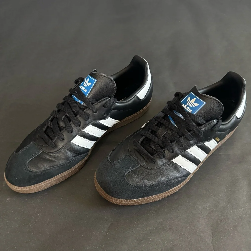 Adidas Samba OG Shoes Core Black / Cloud White / Gum Size 12 Men - Picture 7 of 12